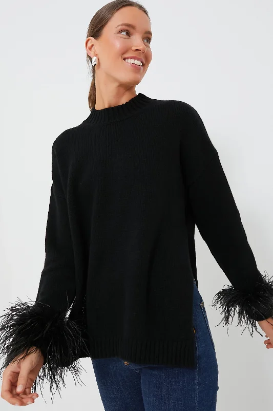 Black Agatha Wool Sweater Cashmere sweaters