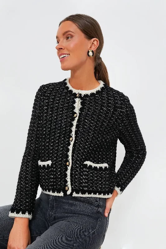 Noir Bill Cardigan Anti-pilling sweaters