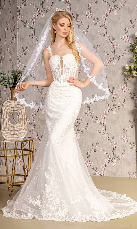 GLS by Gloria GL3478 Satin Bridal Gown