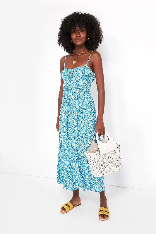 Blue Lou Floral Print Caprera Midi Dress Summer midi dresses