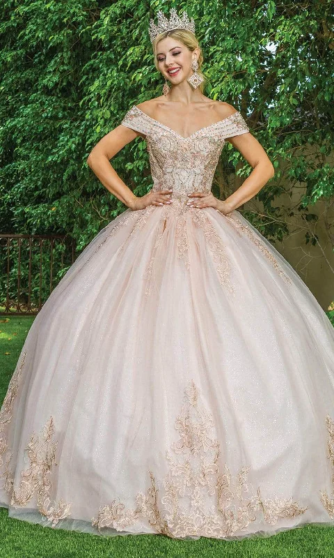 Dancing Queen - 1567 Jeweled Off Shoulder Ballgown Summer party dresses