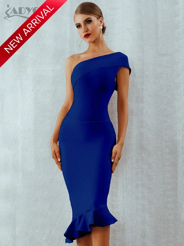 Trendy Mermaid One Shoulder Dress Best-selling unclassified dresses