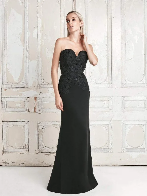 Alexander by Daymor - 776SC Strapless Sweetheart Sheath Evening Gown Designer unclassified dresses