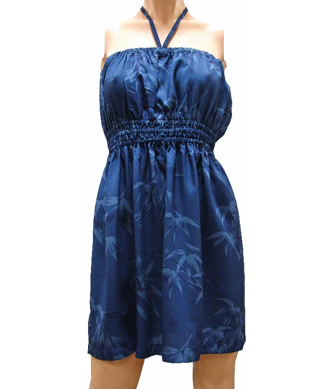 Bamboo Navy Tube Dress Fashionable unclassified dresses