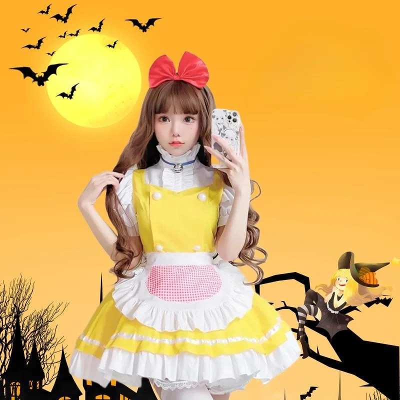 halloween cute maid dress  YV50199 Preppy unclassified dresses