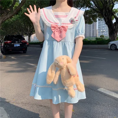 Jfashion cute bow rabbit dress YV43874 Anniversary unclassified dresses