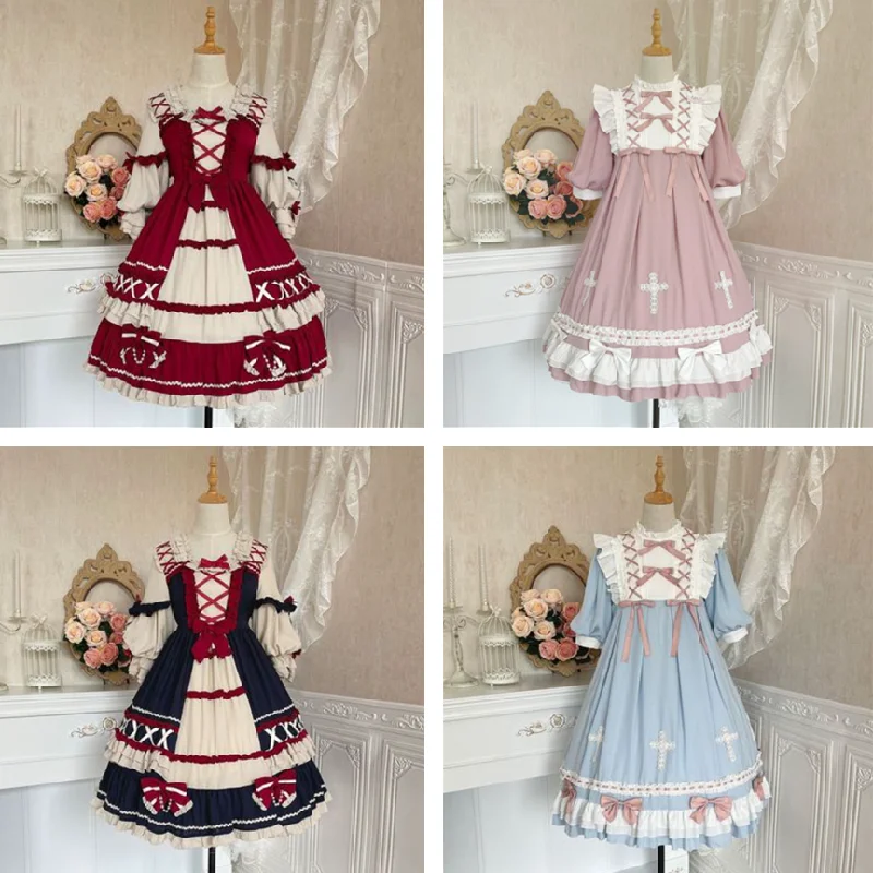 Lolita Japanese princess dress yv30630 Cotton unclassified dresses