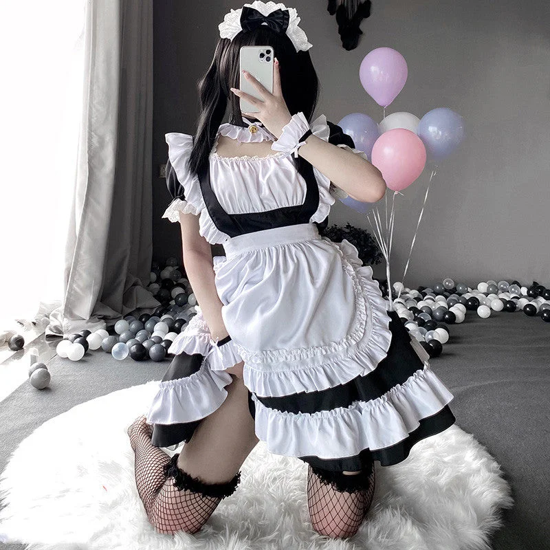 Lolita maid uniform dress A20928 A-line unclassified dresses