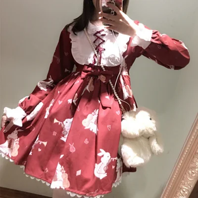 Lovely lolita rabbit dress YV460 Designer unclassified dresses