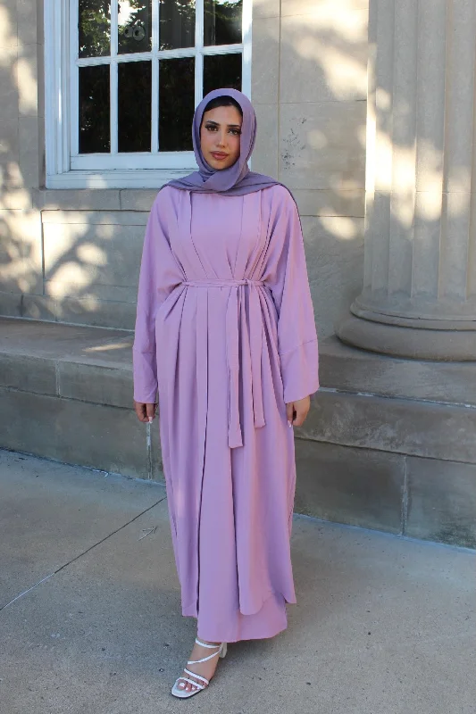 SARAH ABAYA SET ROSE Long sleeve unclassified dresses