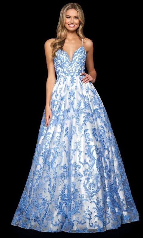 Sherri Hill 53921 - Sweetheart Embroidered Ballgown Engagement unclassified dresses