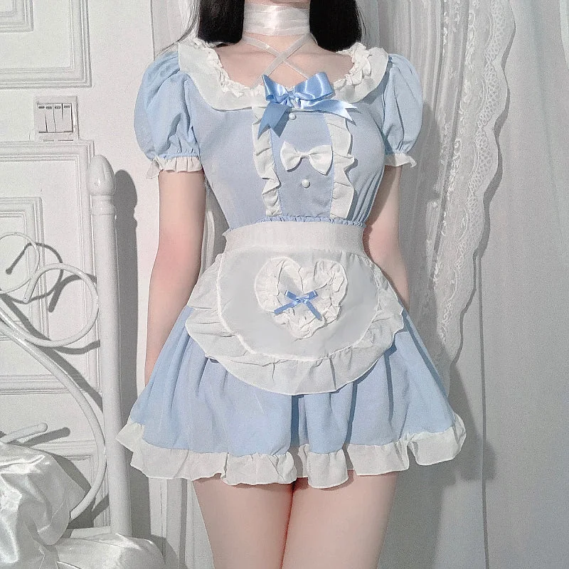 Soft Lolita Maid Dress A40317 Bold pattern unclassified dresses