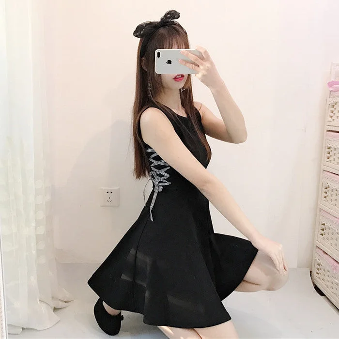 Students with sleeveless dress YV558 Sleeveless unclassified dresses