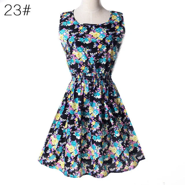 The Vest Dress with Flower Popular unclassified dresses