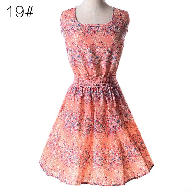 19 deep pink floral