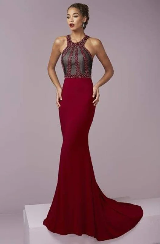 Tiffany Designs - 46089SC Sleeveless Fitted Evening Gown High-end unclassified dresses