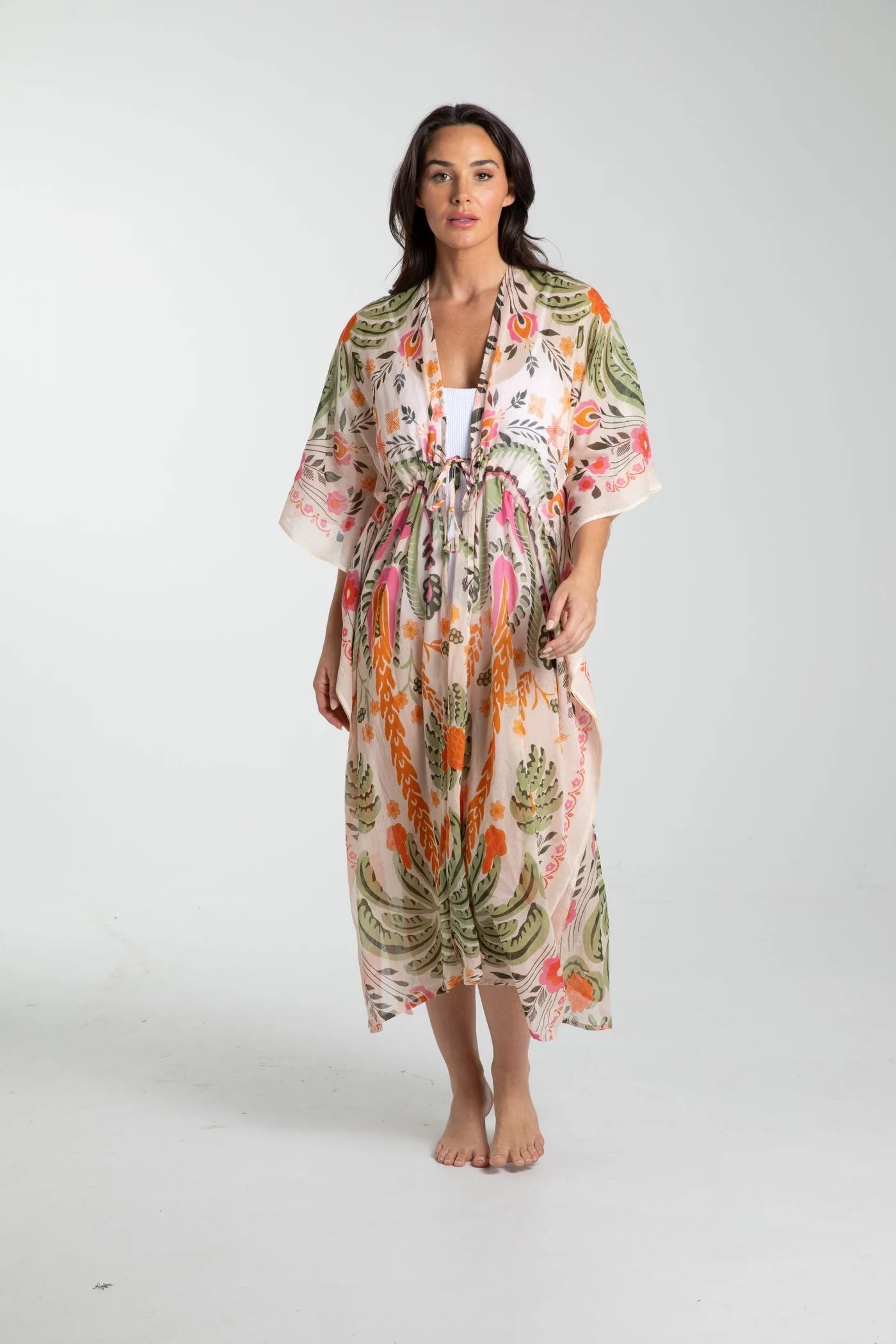 Asta Long Kaftan Skirt with Slits